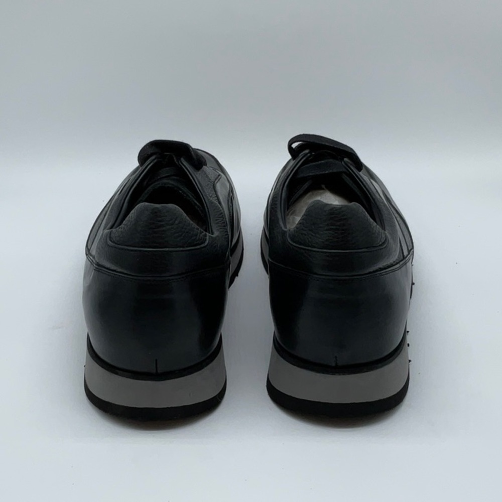 Trust Black leather men’s sneaker - Picture 8 of 10